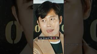 Lee Byung Hun Lip Smack Candid Moments