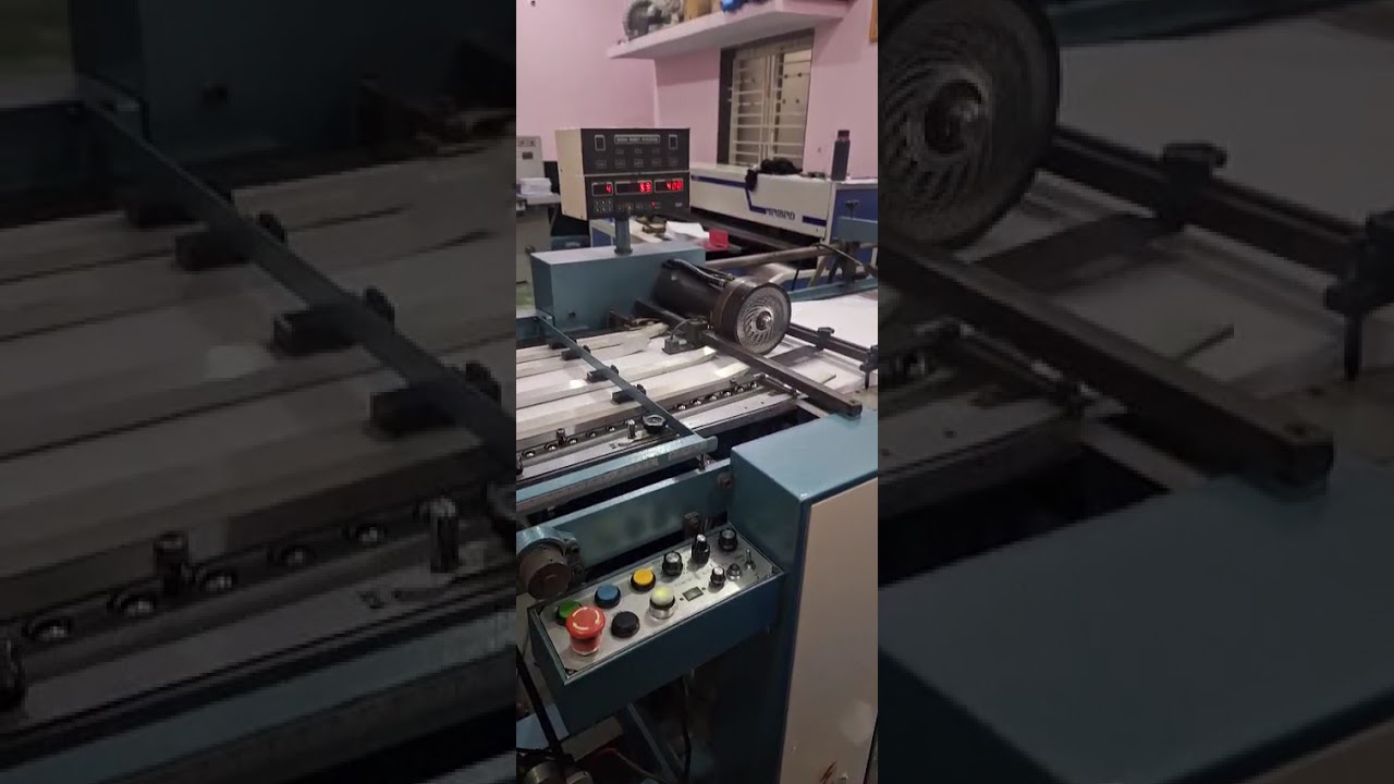 Shoei  Paper Folding machine      4 buckle 1 knife  2  side  buckle  +918296480078