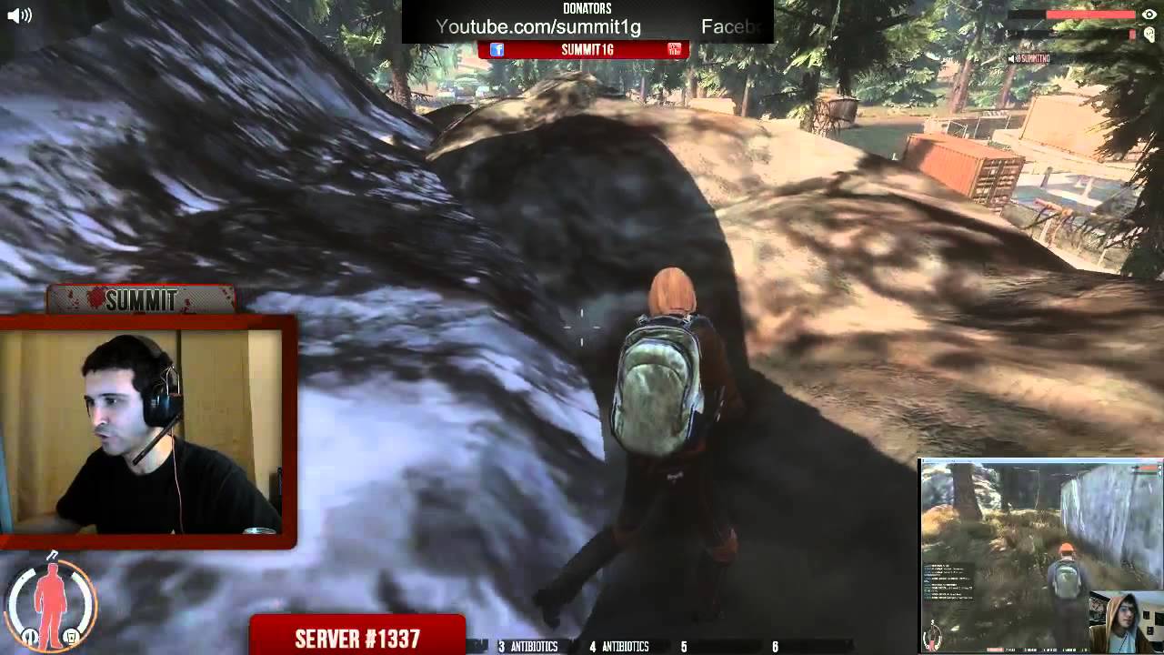 WarZ - summit1g: Stream Sniping Lil Bro