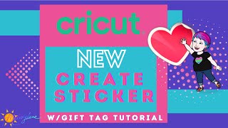 New Feature in Cricut Design Space, Create Sticker