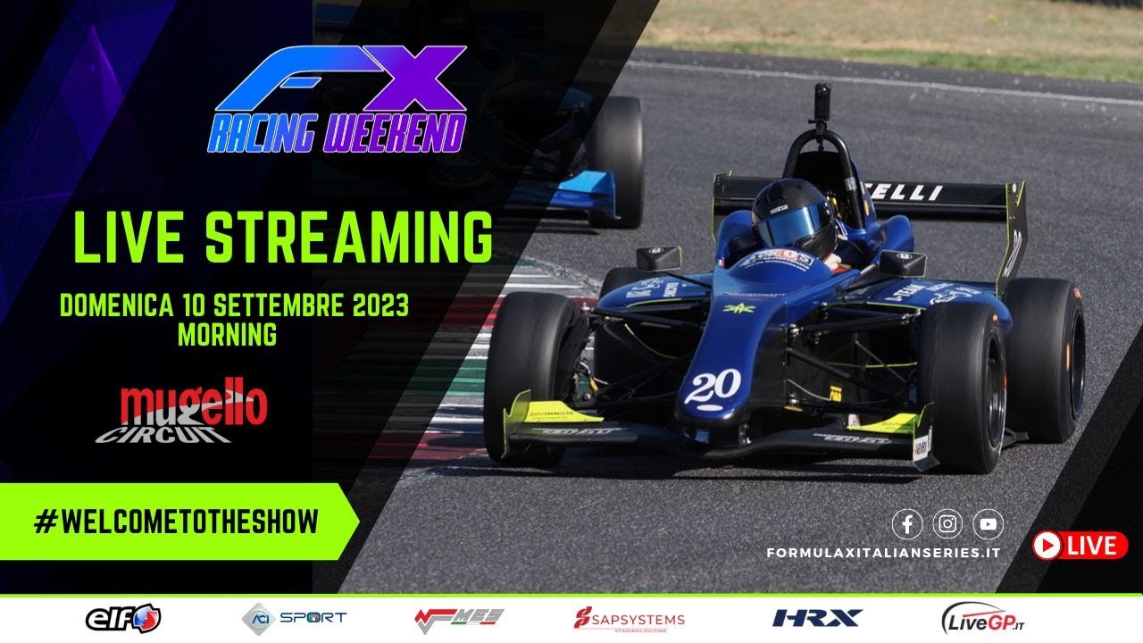 FX Racing Weekend Mugello 2023 - Live Streaming Day 2 (mattino)
