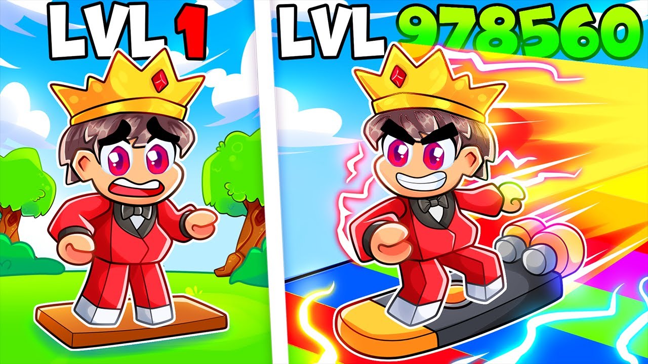 Разблокировка МАКСИМАЛЬНОЙ СКОРОСТИ в Hoverboard Simulator ROBLOX!