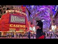 Inside the FREMONT Hotel &amp; Casino! (the newest renovated hotel in Las Vegas 🤫)