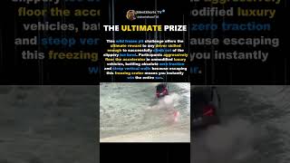 This Crazy Ice Bowl Challenge Gives A Luxury Car To Anyone Who Escapes #shorts