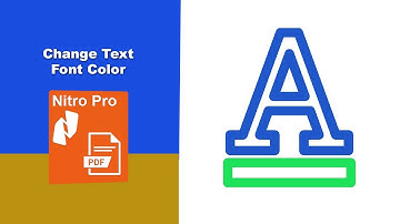 Hoe u de kleur van het lettertype in een PDF kunt aanpassen zonder de opmaak te verliezen in Nitr...