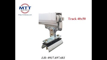 Con lăn cáp ray C cầu trục 40x50