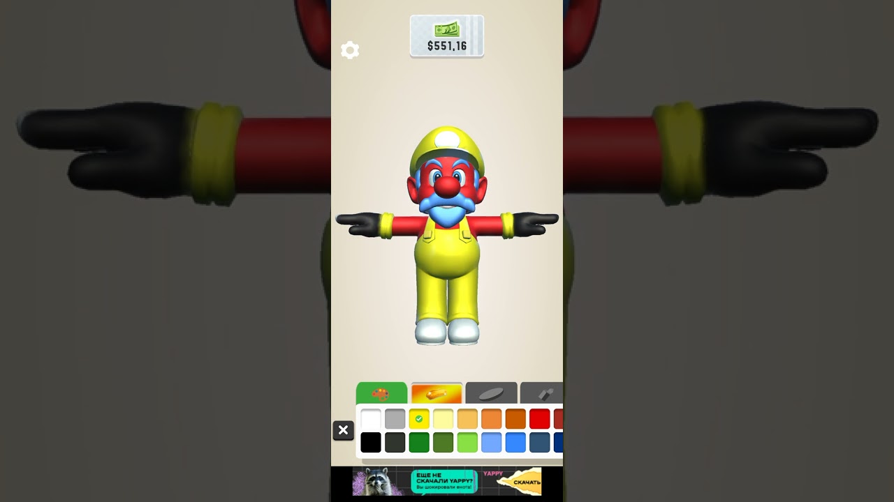 разукрашиваем фигурки такой игры вы ещё не видели!!! а дальше хз че писать