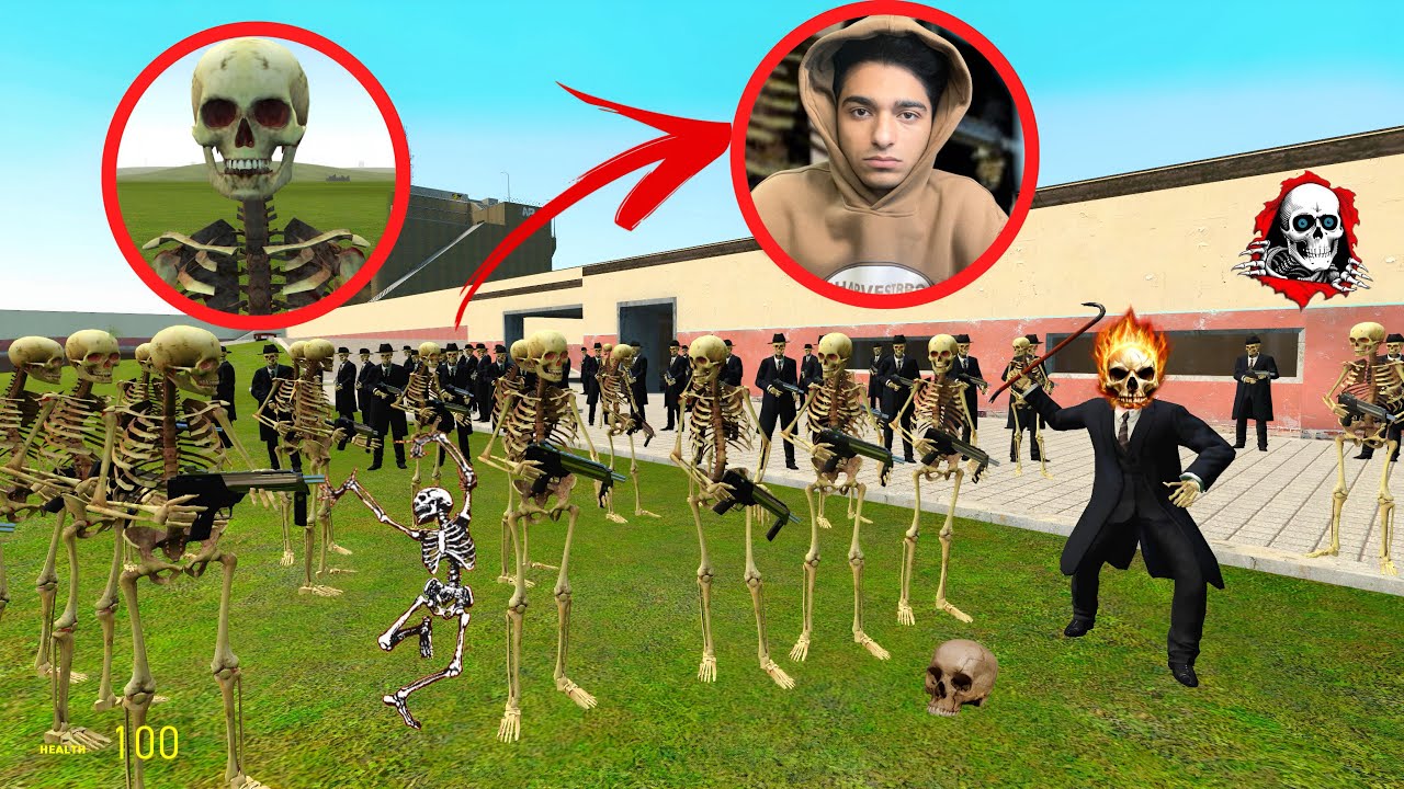 معركه بين عصابه العظام وعصابه المافيه العظميه ياتري اي السبب 😳 | Garry's Mod