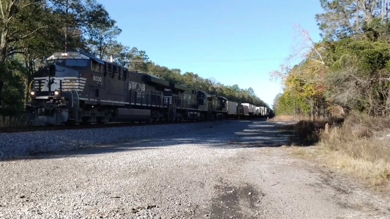 Norfolk Southern 29F at Crawford - YouTube