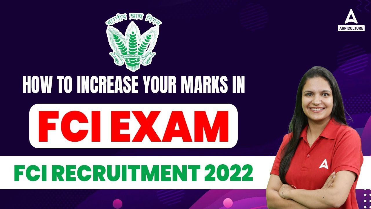 How to Increase your Marks in FCI Exam FCI Recruitment 2022 YouTube