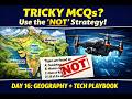 UPSC Prelims 2026: Day 16/18 | Geography & Science MCQ Hacks + The "NOT" Strategy!