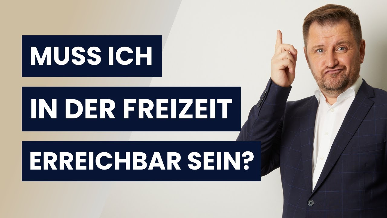 Nach Feierabend ans Telefon gehen - muss ich das?  | Anwalt Ansgar Dittmar