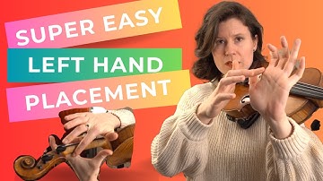 How to Find 1st Position on Violin + Set Up Your Left Hand Without Tension