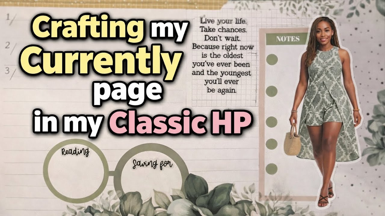 Classic Planner - March 2026 Currently Page