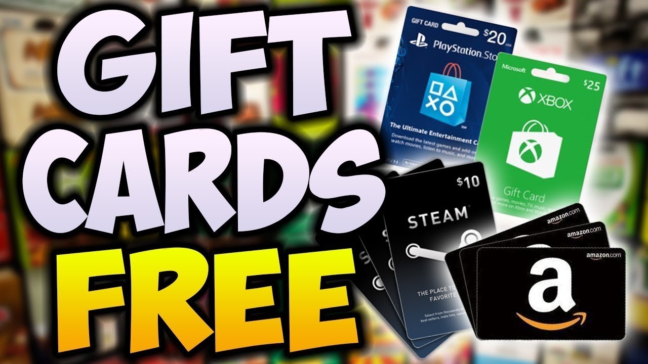 How to get any gift card for free 100 legit YouTube