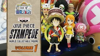 Unboxing One Piece Stampede Wcf Vol.1 Complete Set Quest For One Piece