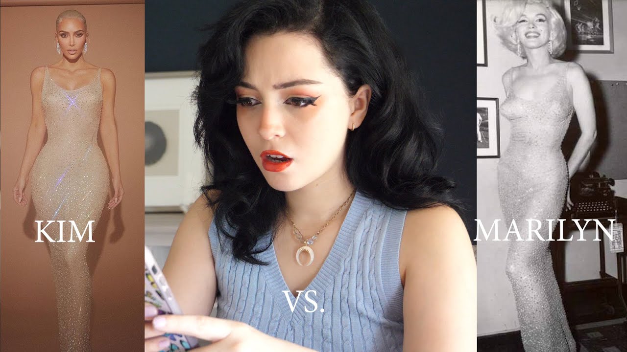 Ким надела платье Мэрилин Монро, и вот почему это ненормально.
