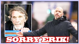 Erik ten Hag's future clear as Sir Jim Ratcliffe sees his words condemn Man Utd boss at Chelsea