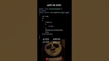 Java Program based on break statement #coding #java #javaprogramming #youtubeshorts #shorts