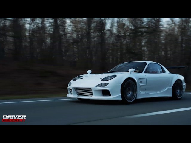1992 White Widebody Single Turbo Mazda RX-7 FD3S FD from Driver