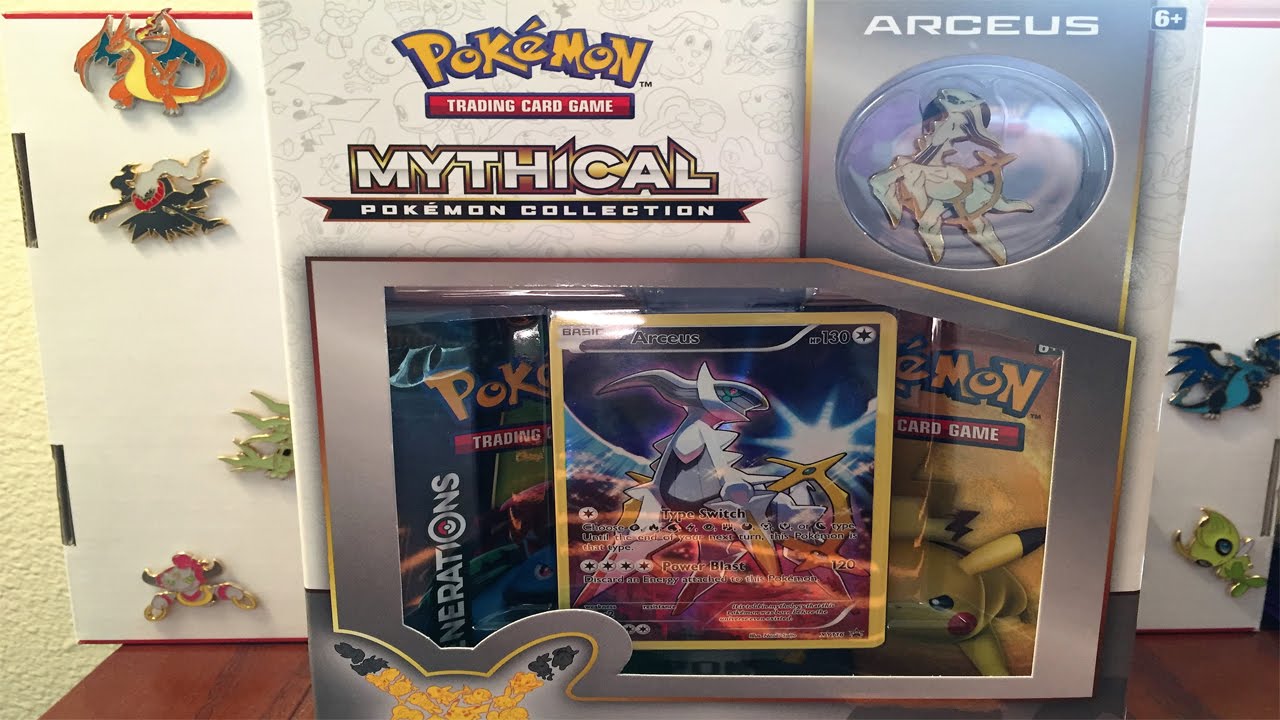 Mythical Collection Pin Arceus Pin Brand New