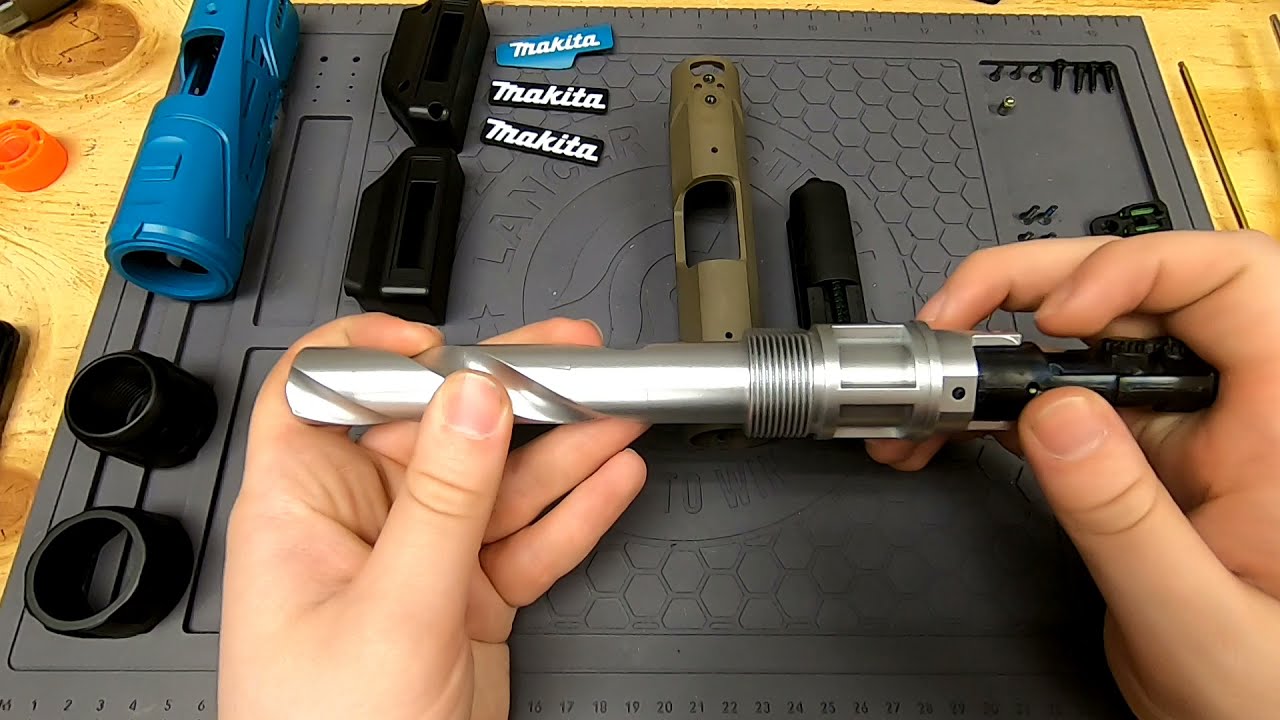 T006🔫 AAP01 drill kit install guide airsoft toy YouTube