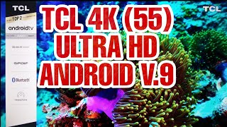 TCL 55(P8E)AI 4K UHD ANDROID LED TV UNBOXING ||Vintage Reel
