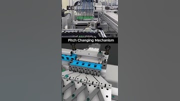 Pitch Changing Mechanism  #mechanism #machine #robot #mechanical #automation #engineering #3dcad