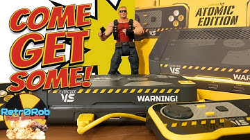 Evercade VS ATOMIC EDITION Unboxing, Thoughts, Gameplay