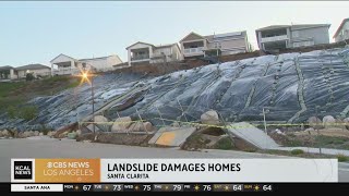 Residents evacuated following Canyon Country landslide