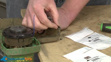 How to Replace the Blade Cover on a Weed Eater XT10 String Trimmer (Part # 530351801)