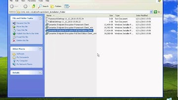 Symantec Endpoint Encryption - How to install Framework & Full Disk Encryption.
