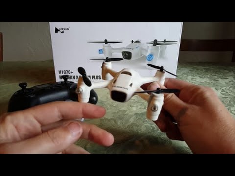 Quadcopter Review: Hubsan X4 Cam Plus H107C+ - YouTube