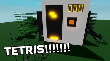 I MADE TETRIS IN BUILD LOGIC!!!!!!!! ( ROBLOX )