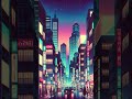 City Pop Dreams: Starlit Serenade - A Midnight Walk in Ambient Synth #Shorts