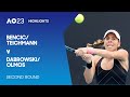Bencic/Teichmann v Dabrowski/Olmos Highlights | Australian Open 2023 Second Round
