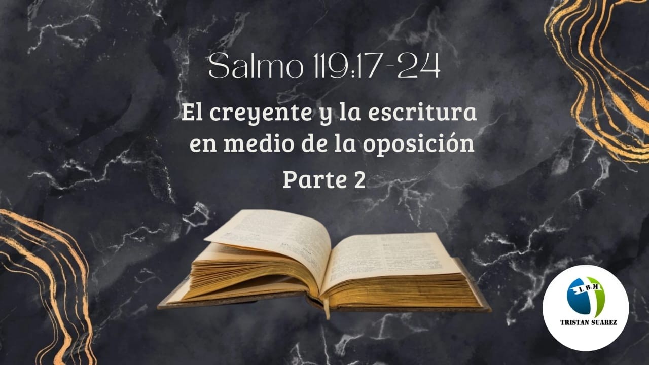 Salmo 119:17-24 | El creyente y la Escritura en medio de la oposición (parte 2) | Hno. Jonatán Delón
