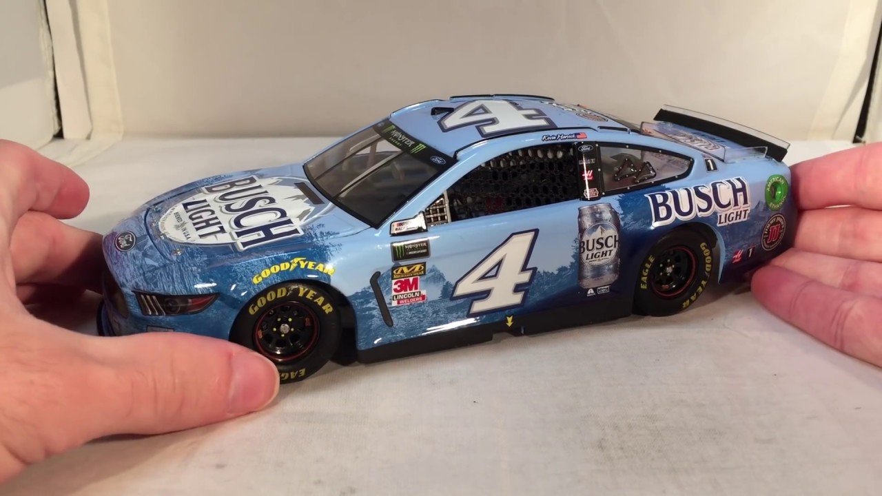 K Harvick Modellino Auto 1/24 HO Busch Light Beer Ford Mustang 23 | Die-Cast Da Collezione Con Livrea Busch Beer