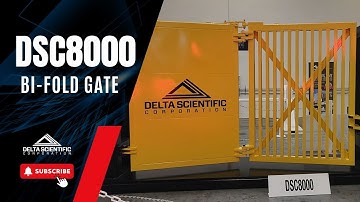 DSC8000 Bi-Fold High-Speed Security Gate Operation | Delta Scientific
