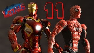 SPIDERMAN STOP MOTION Action Video PART 11