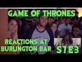 GAME OF THRONES Reactions at Burlington Bar /// S7E03 PART 2 \\\