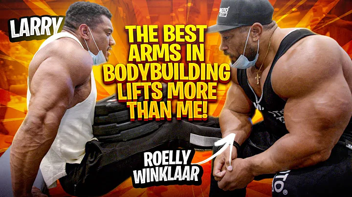OLYMPIAN WITH THE BEST ARMS IN BODYBUILDING - ROEL...