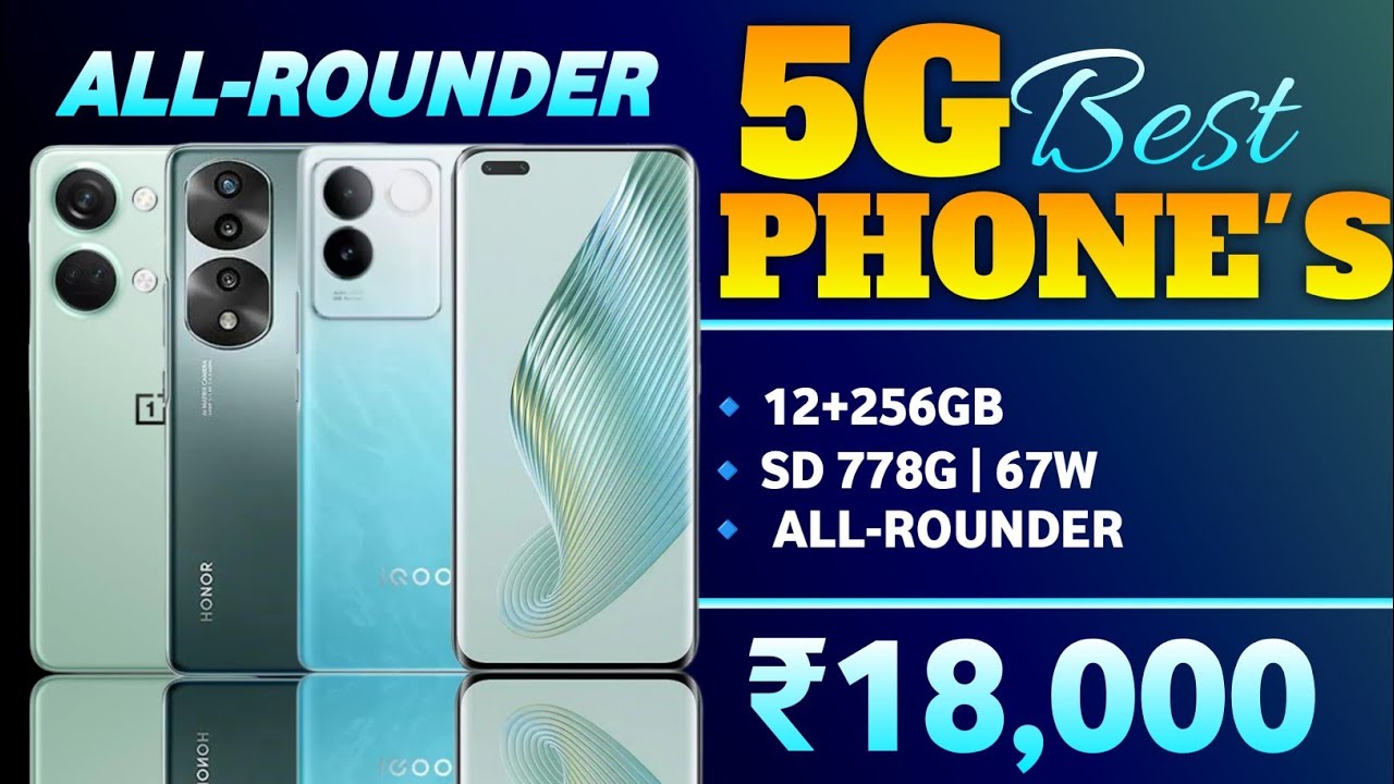 Top 5 Best 5G Smartphone Under 18000 In November | Best Phone Under ...