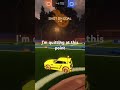 I missed the easiest shot ever! #rocketleague #shorts #gaming #fail #fyp