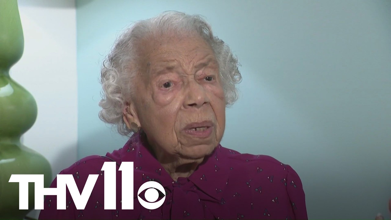 ⁣104-year-old woman shares tips on healthy aging