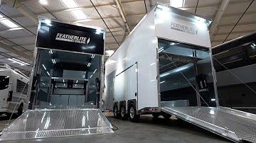 Best Value Stacker Trailer on the Market -Featherlite Trailers Available at The Motorcoach Store
