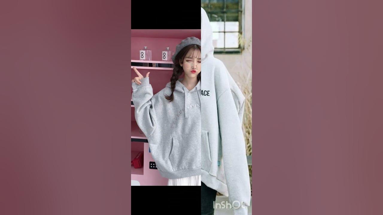 korean style oversized hoodies for girls...🤗😍 # cute hoodies # stylish #trending # fasion