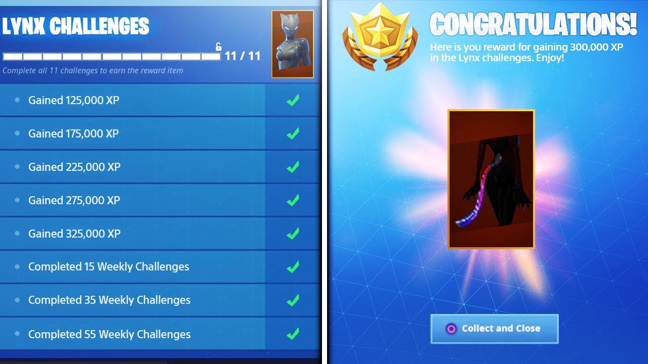 LYNX STAGE 4! *NEW* LYNX Tail/Backbling MAX LYNX! Season 7 Battle Pass