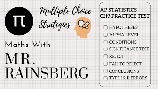 AP Stats - Ch9 Practice Test