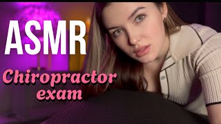 :   Ȩ   ASMR CHIROPRACTOR EXAM Doctor
